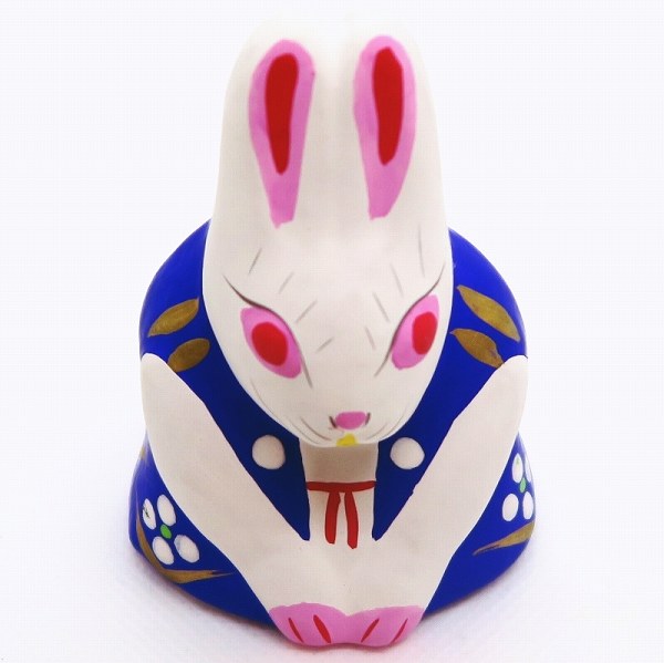 中湯川土人形 こらんしょ兎 (5)