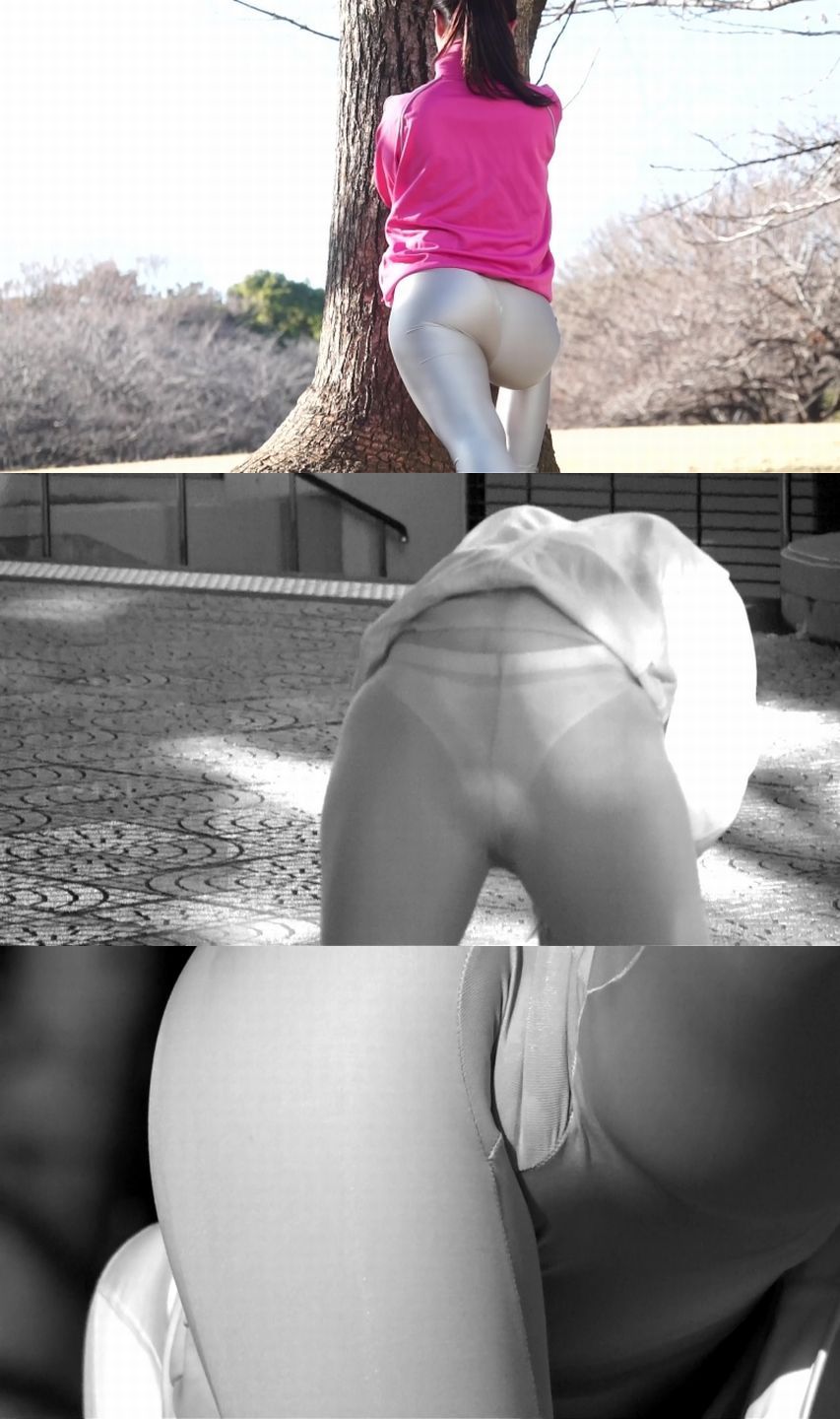 公園で運動してるスポーツ女子のスパッツを赤外線盗●した動画集!