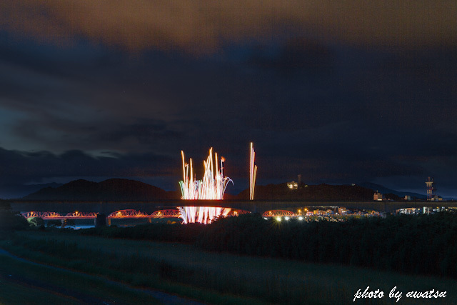 四万十市花火 (2)