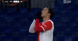 Feyenoord 1-0 Celtic - Ayase Ueda goal