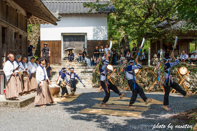 下相華取り踊り (4)