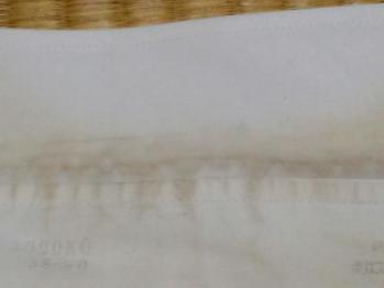 さらに灰汁洗剤使用後