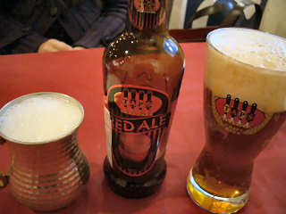 アイラン+タップスビール@イスタンブール・コナック