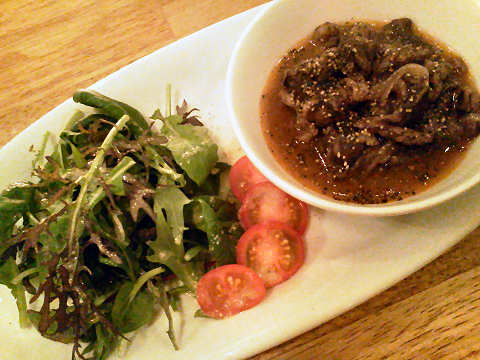 牛すじの赤ワイン煮込み@Balmustard