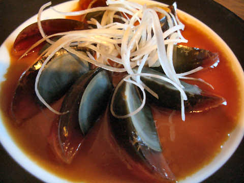 ピータン@外灘紅緑灯