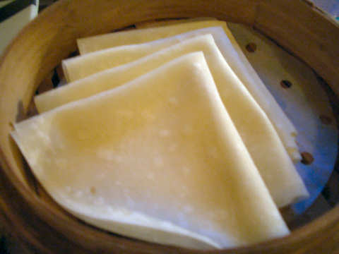 京醤ロースの皮@外灘紅緑灯