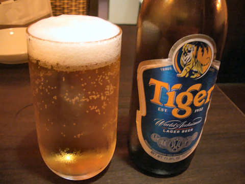 タイガービール@梁亜楼