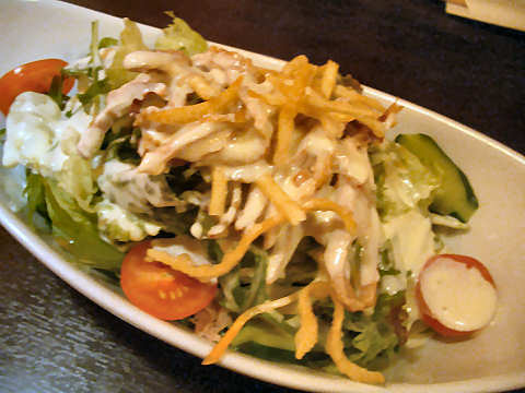 北京ダックサラダ@梁亜楼