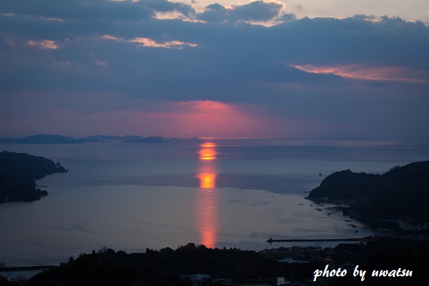 法ヶ津峠夕景 (1)