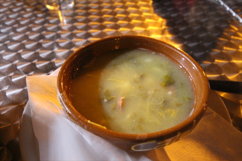 お馴染みの巡礼者のスープ