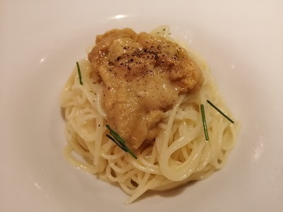 ウニパスタ