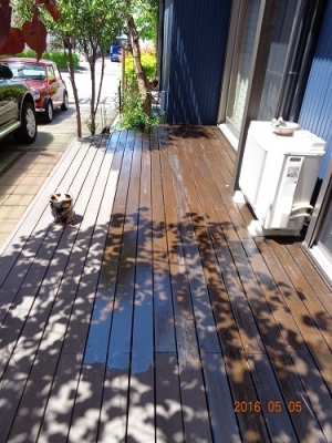 ウッドデッキメンテナンス_20150505