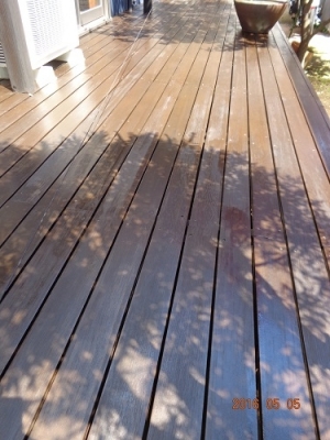 ウッドデッキメンテナンス完了_20160505