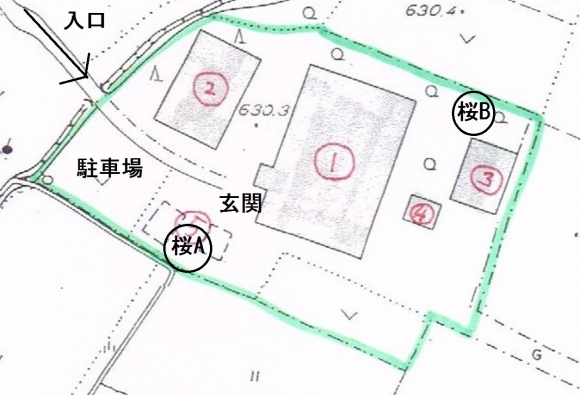古民家の敷地10