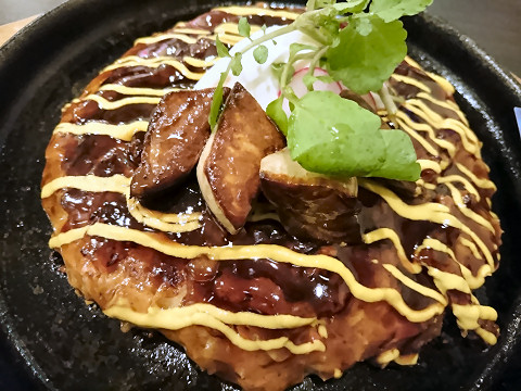 フォアグラのお好み焼き@くれおーる別館