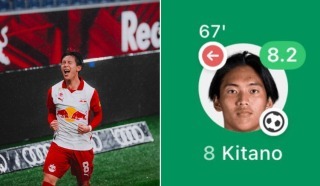 Kitano goal RB Salzburg 4_1 SV Ried