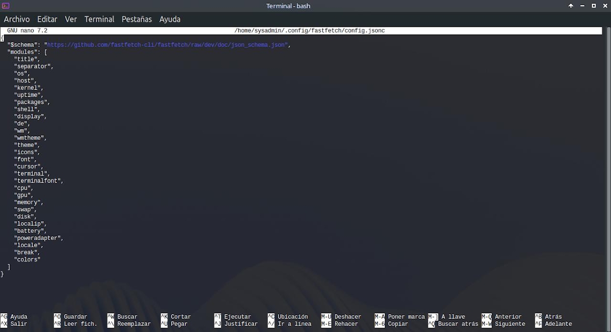 Fastfetch-zelfstudie - Stap 06: Maak een configuratie- en aanpassingsbestand voor de huidige gebruiker - 03