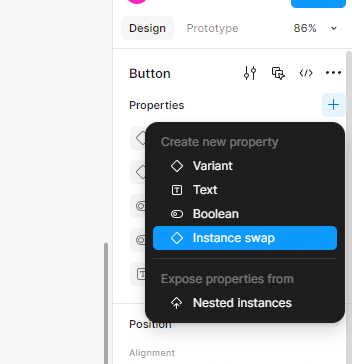 Adding Instance Swap Property
