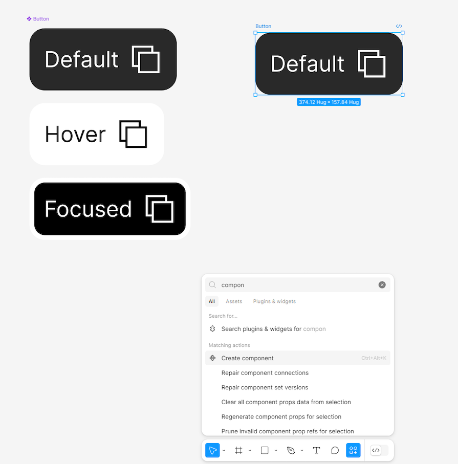 Demo Of Searching Components By Name Using Floating Toolbar