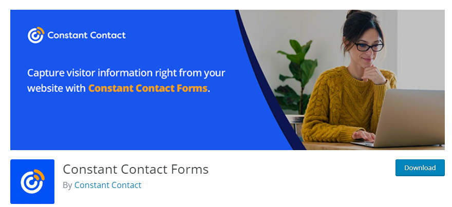 constant contact for WordPress