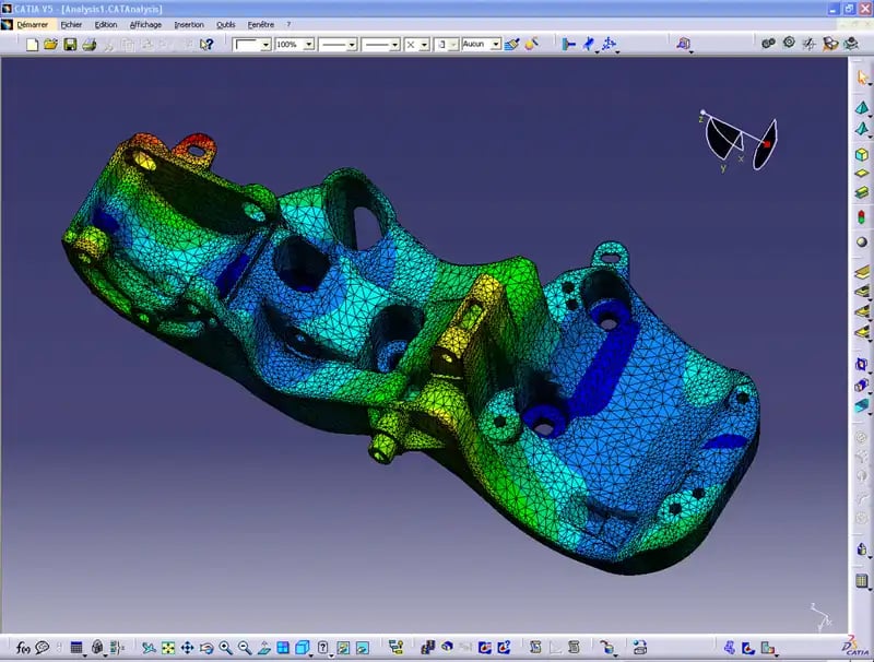 Finite Element Analysis Mesh
