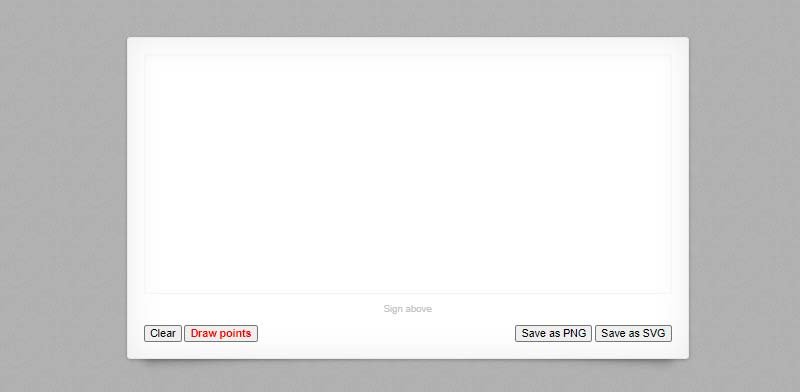 signature pad throttle version