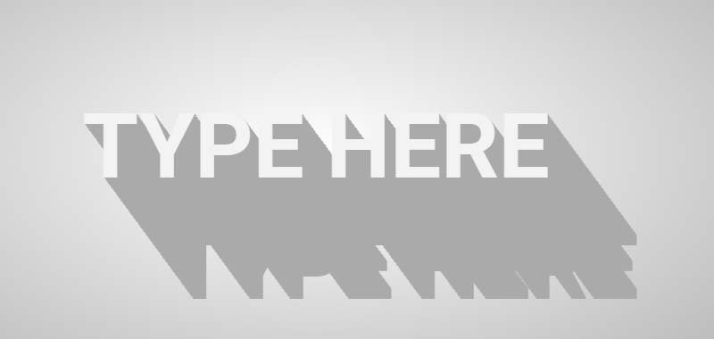 Netflix style text animation