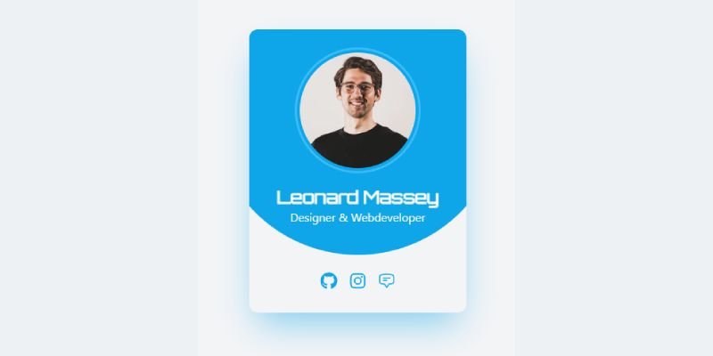 Tailwind Profile Card