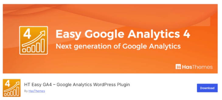 HT EASY GA4 plugin