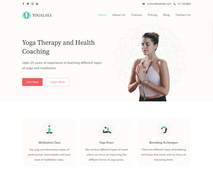 Rishi Theme Yogalaya