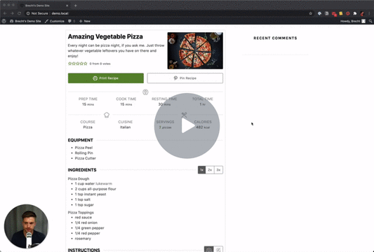 Segment out of the "Introduction to the Template Editor" video