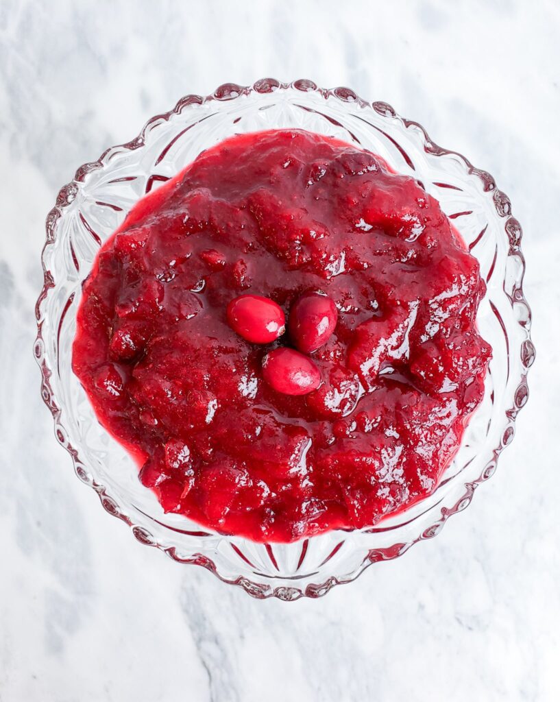 bourbon cranberry sauce