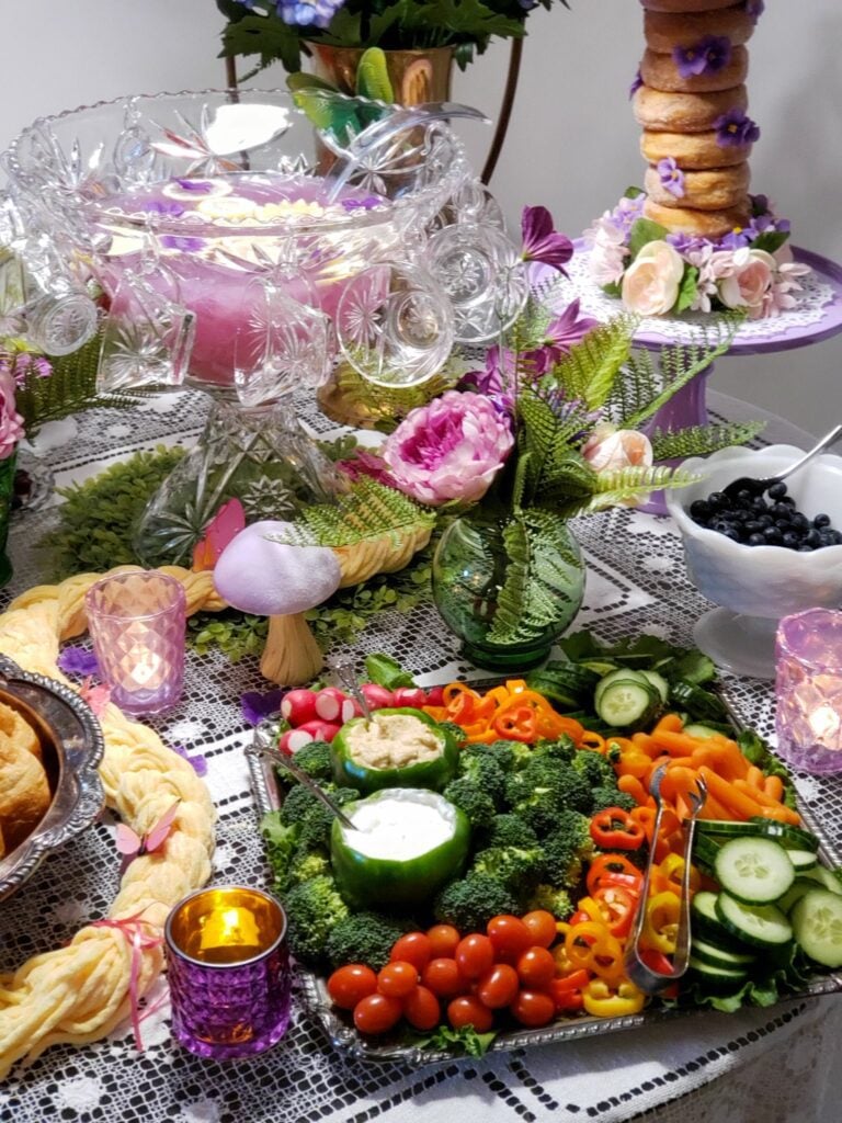 rapunzel birthday food