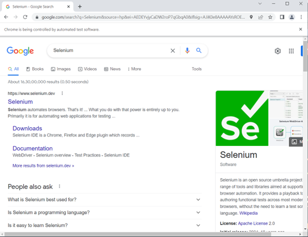 Google Search Automation using Web Scraping with Selenium Python Google Search Automation using Web Scraping with Selenium Python