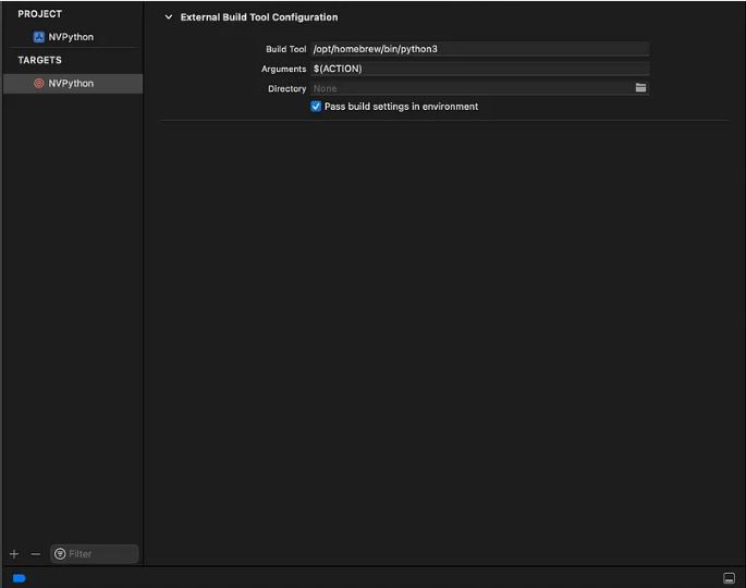 Save the XCode Python Save the XCode Python