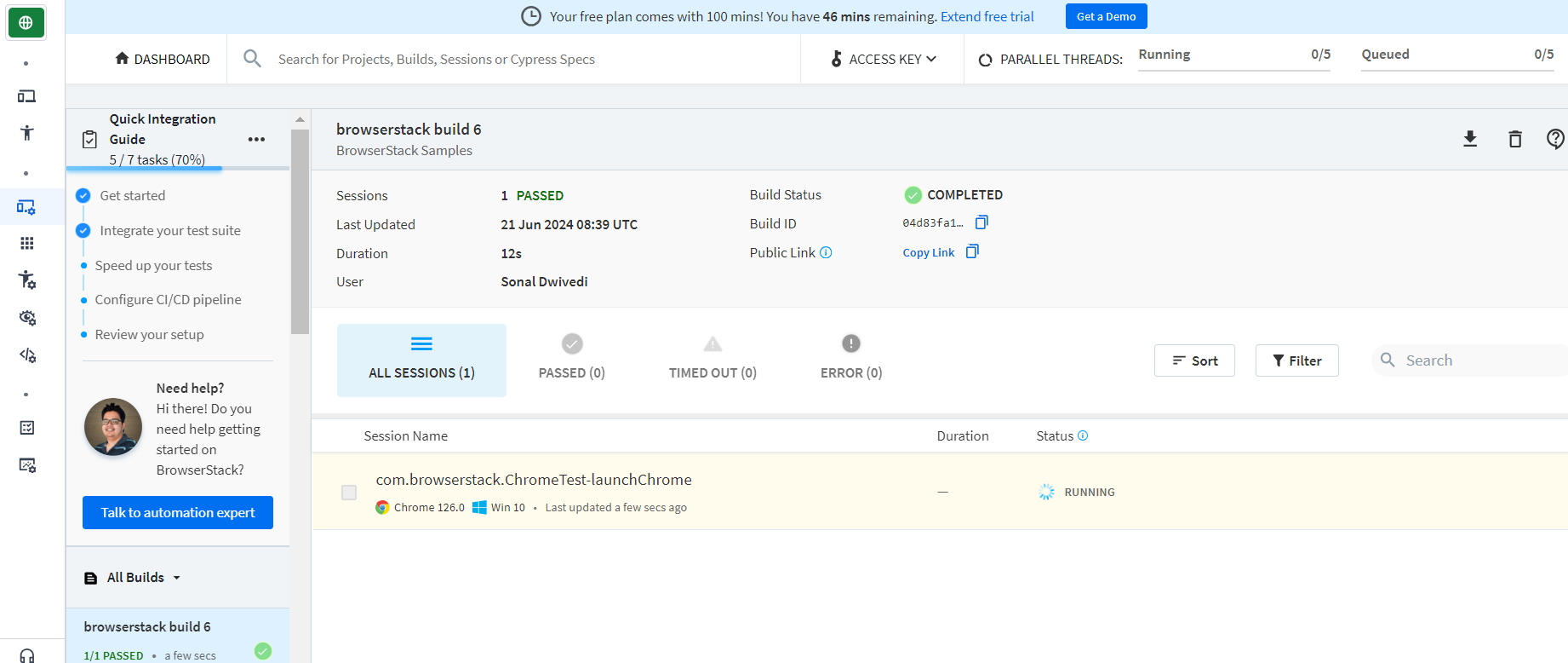 Automate Dashboard Automate Dashboard