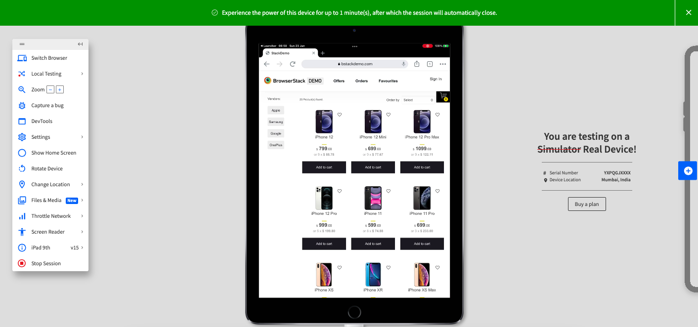 Test on different screen resolutions on real tablet devices Test on different screen resolutions on real tablet devices