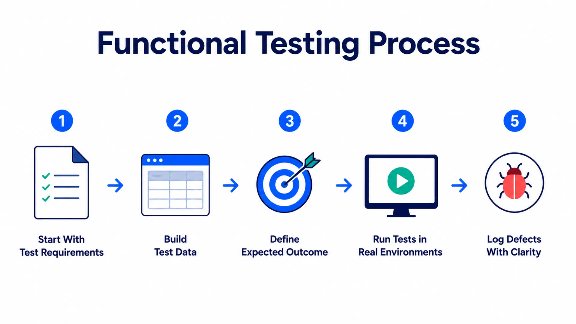 Fucntional testing process Fucntional testing process