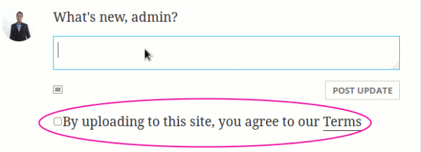 MediaPress Upload Terms of Service MediaPress Upload Terms of Service