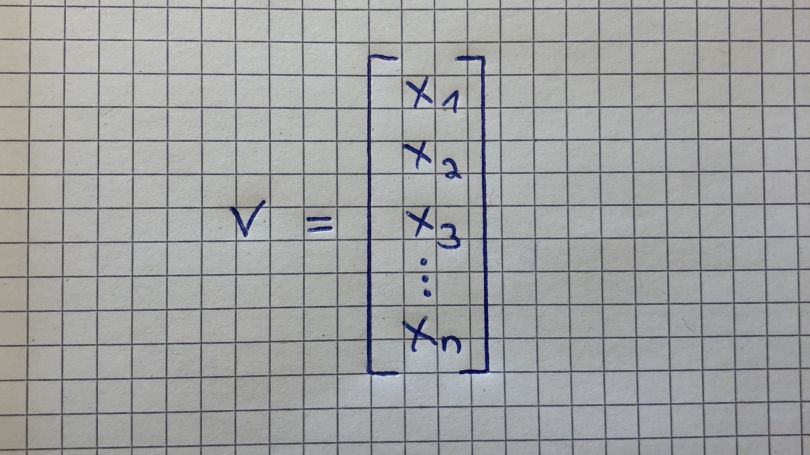basic linear algebra deep learning matrix