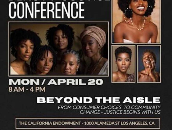 2026 Beauty Justice Conference Event Flyer