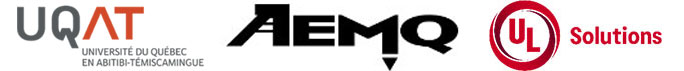 UQAT, AEMQ and UL Solutions logos