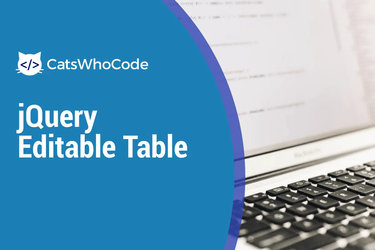 How to Create an Editable Table with jQuery & Pure CSS 88 How to Create an Editable Table with jQuery & Pure CSS 34