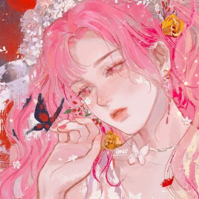 心仪女孩 优质动漫女头温柔干净,她与温柔共存 动漫头像-第22张