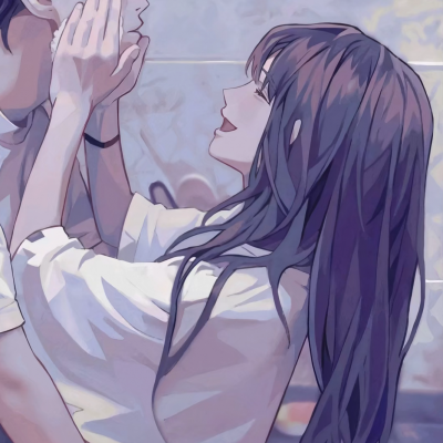 情侣头像霸气好看动漫,两个人在一起时的快乐 动漫头像-第9张