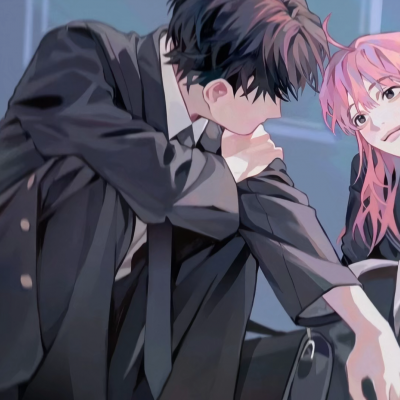 情侣头像霸气好看动漫,两个人在一起时的快乐 动漫头像-第12张