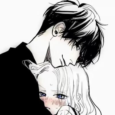 情侣头像两人一起两张高清动漫,简单的喜欢平凡中的陪伴 动漫头像-第13张