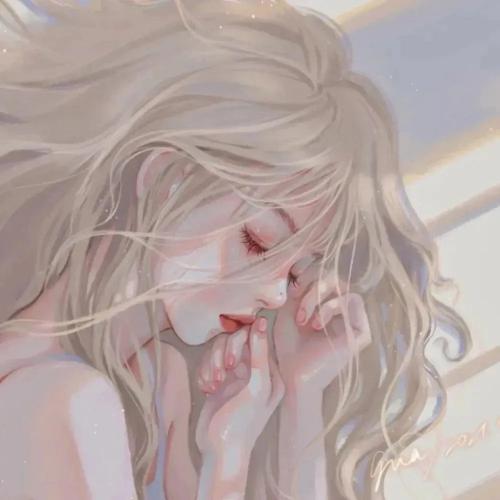 动漫头像二次元情侣头,每一天陪你看日落 动漫头像-第19张