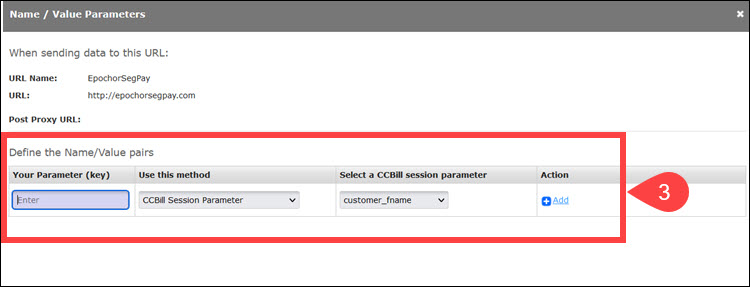 Define Epoch name/value pairs in FlexForms.