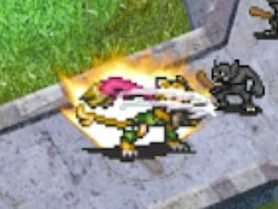 ローグの獣人エイダのドット絵